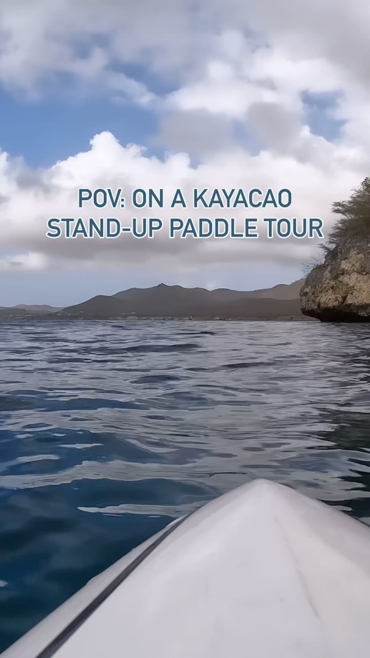 To the Blue Room and back for a full body workout 🏋️‍♀️ and the best way to see the famous Curacao cavern.

Small group Stand-Up paddle and kayak tours📍Link in bio.

Time warp video courtesy of @frauhalbdunkel 🏄‍♀️